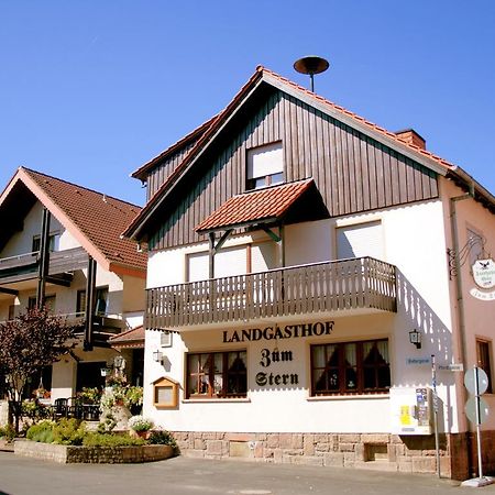 Отель Landgasthof Zum Stern Хюнфельд Экстерьер фото